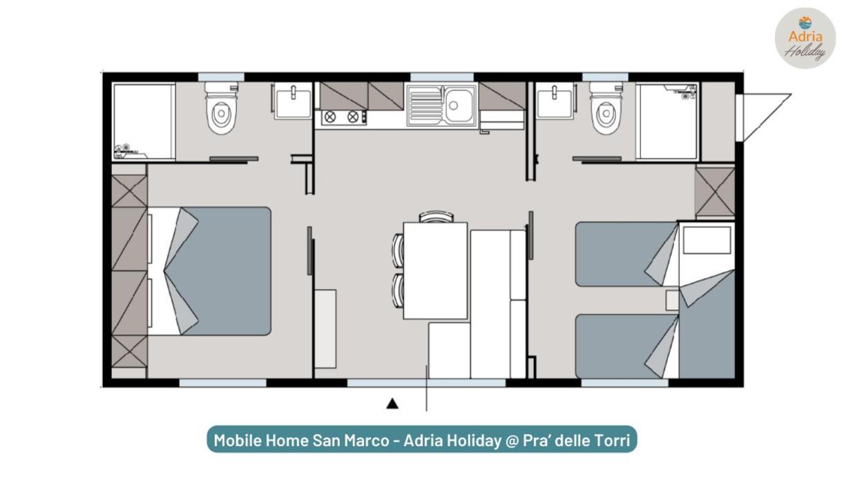 Pra' Delle Torri - Adria Holiday Mobile Homes Caorle Exterior foto