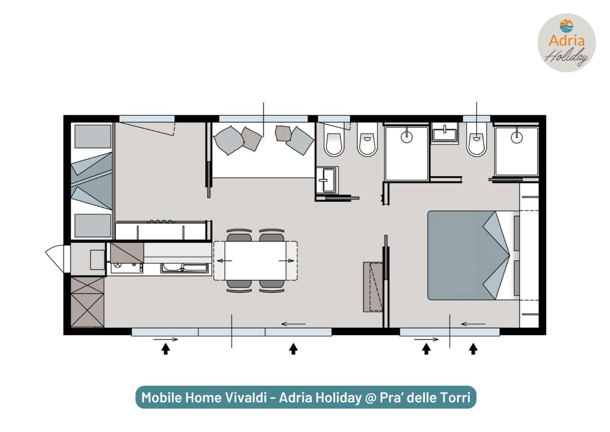 Pra' Delle Torri - Adria Holiday Mobile Homes Caorle Exterior foto